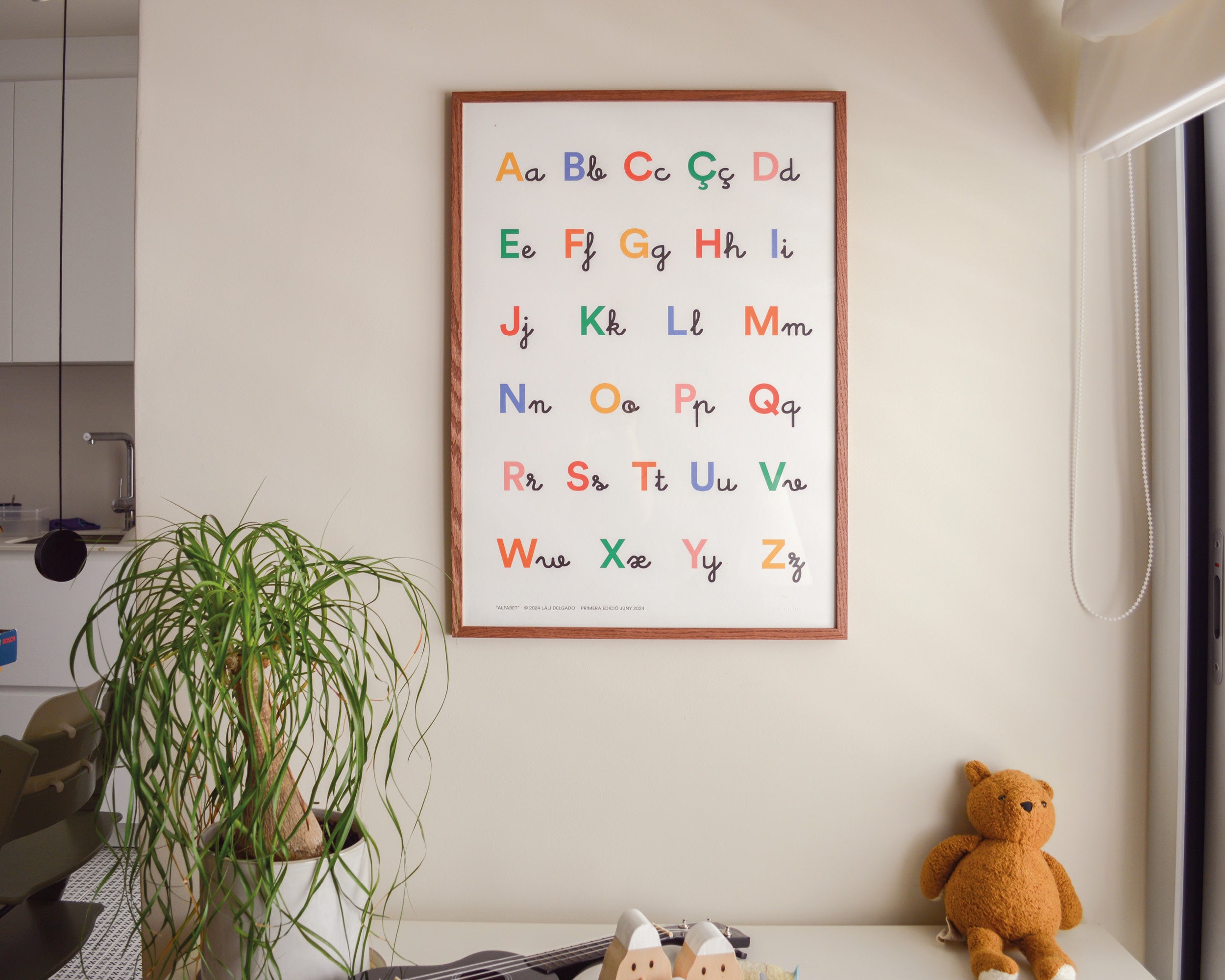 Lámina educativa "Alfabeto", 50x70 cm