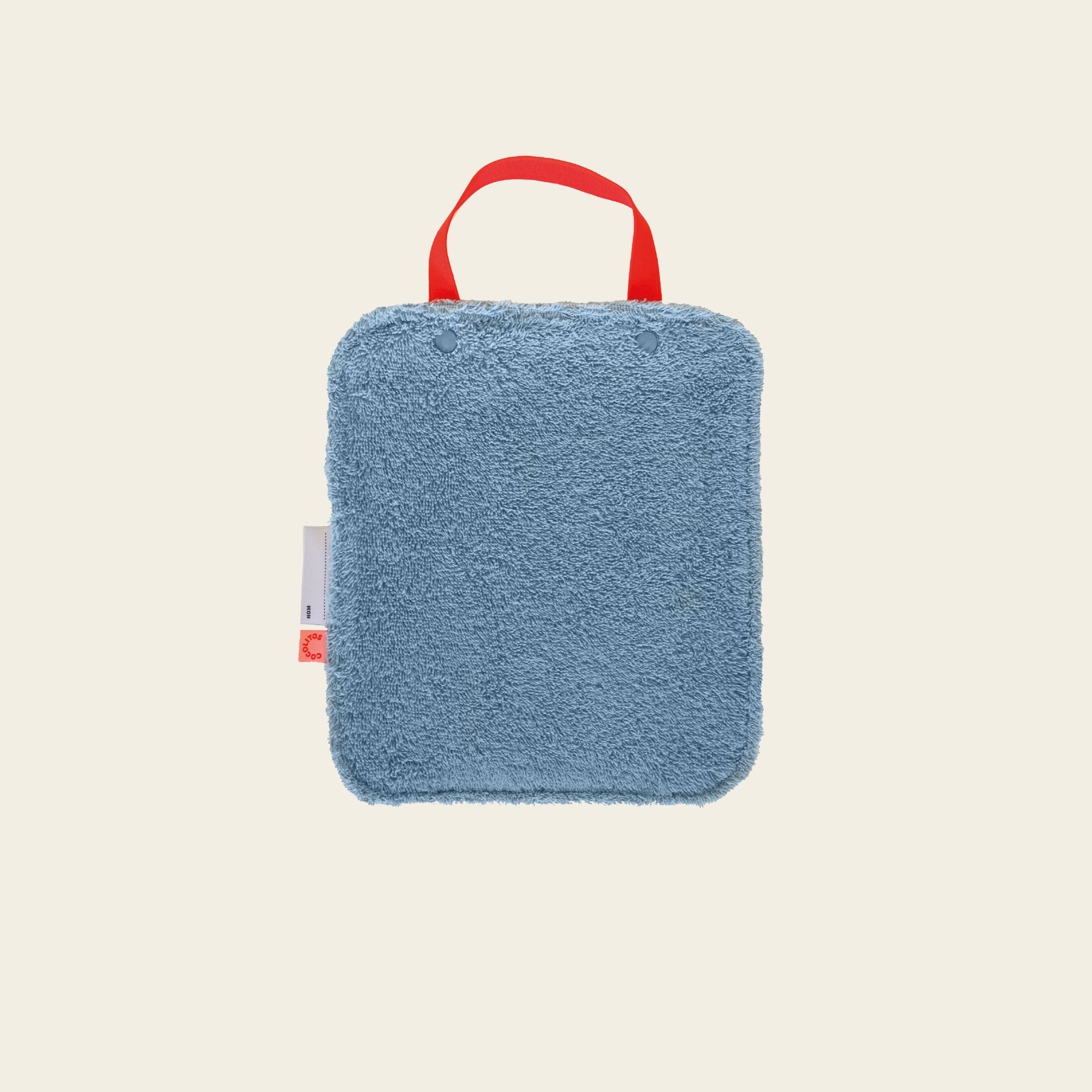 ClicClic Cotton Bib – Blue