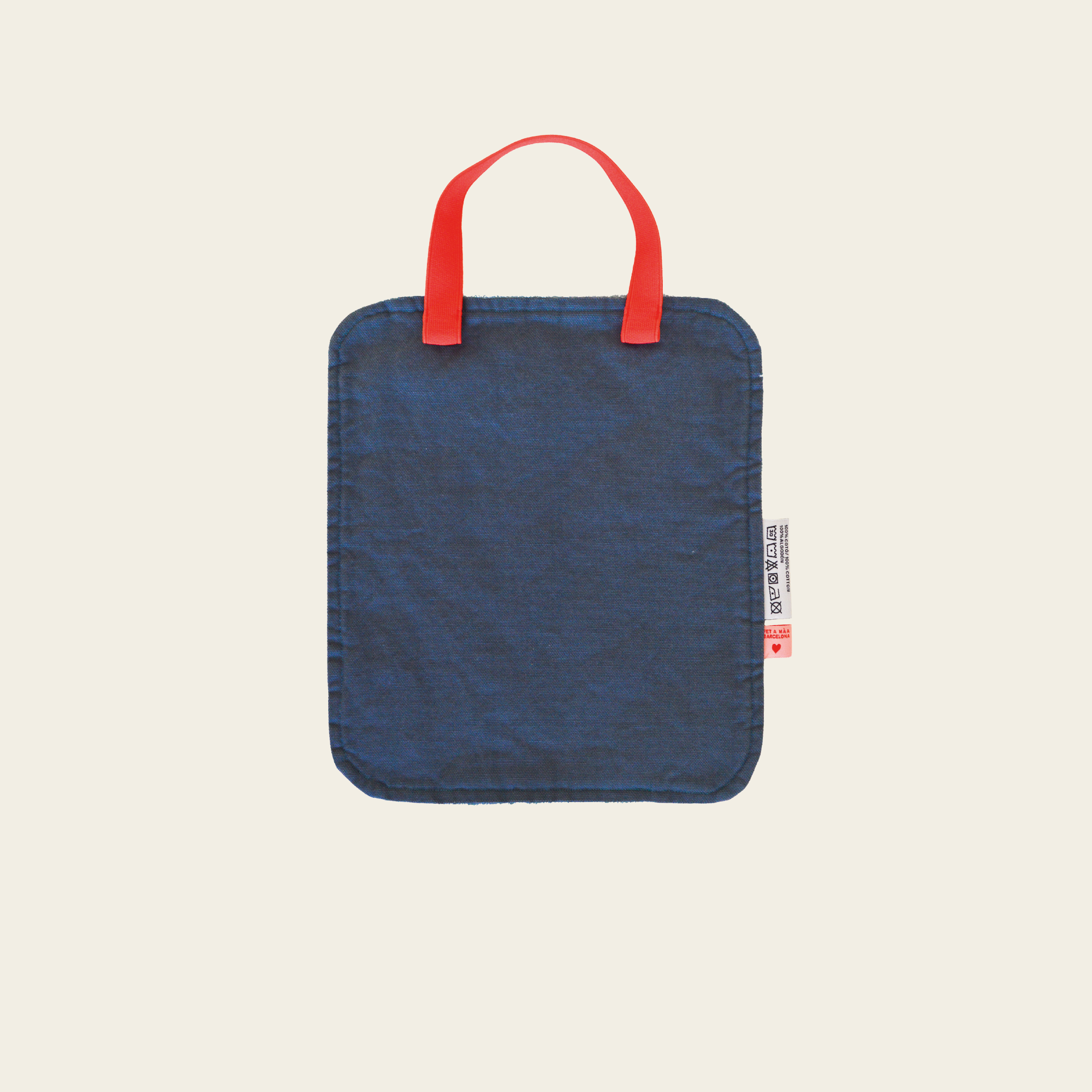 Babero ClicClic de algodón – Azul