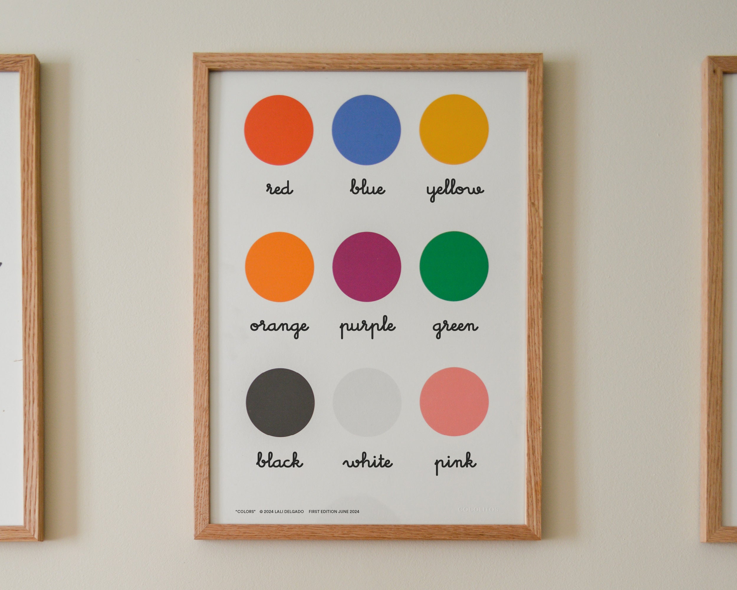 Pack of 3 educational posters (English)