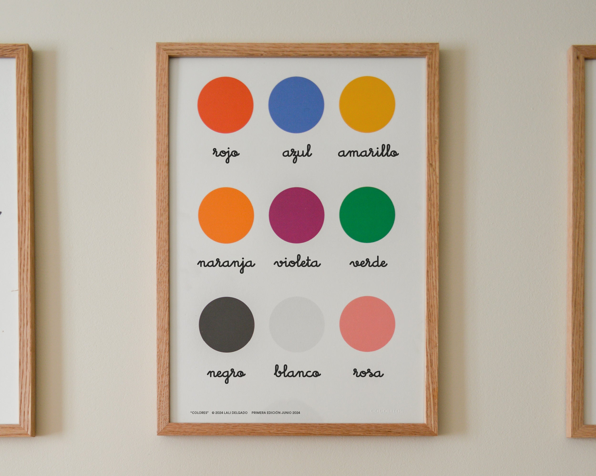 Pack of 3 educational posters (Spanish)