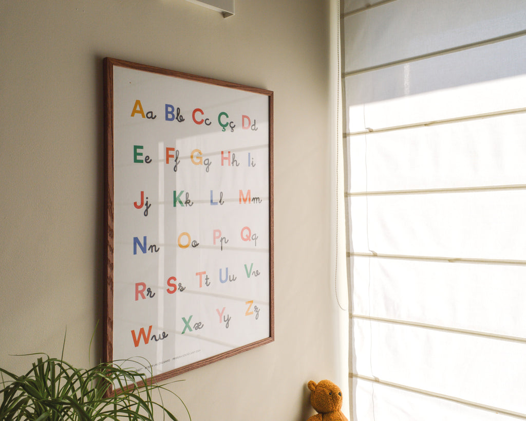 “Alphabet” Educational Poster, 50x70 cm