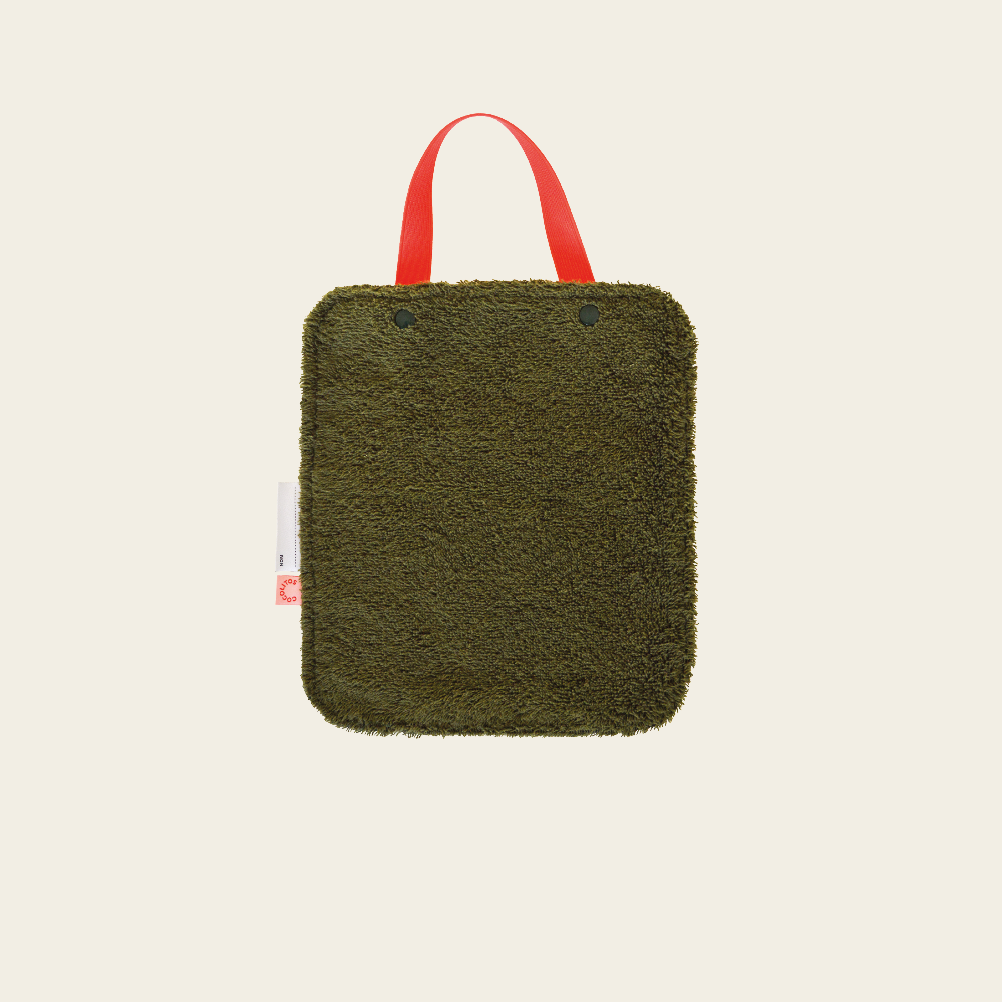 ClicClic Cotton Bib – Green