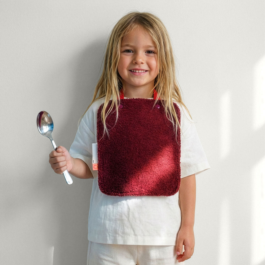 Babero evolutivo EvoClic – Granate