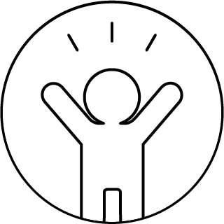 Cocolitos LexiPlay characteristics icon: Free play (Black)