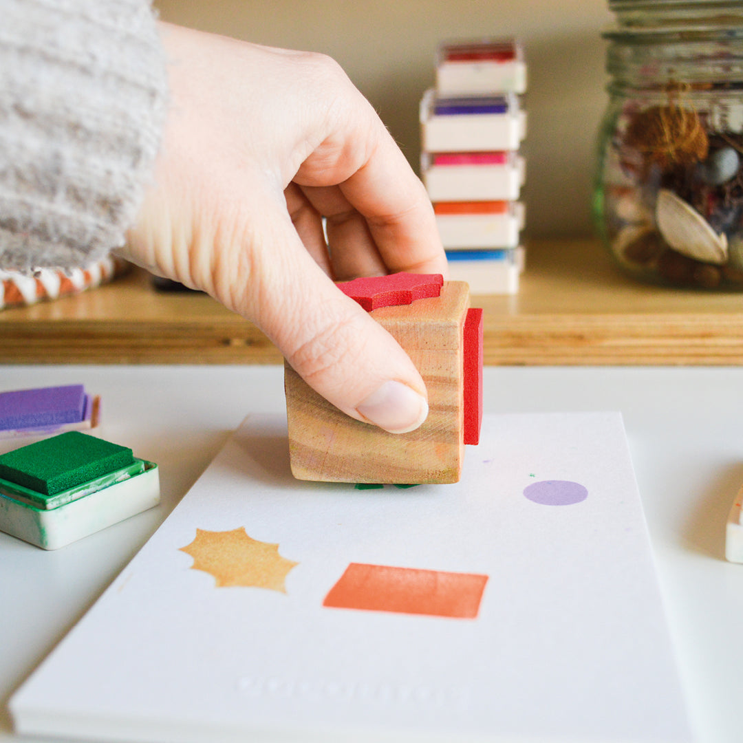 Sello de madera "Merry"