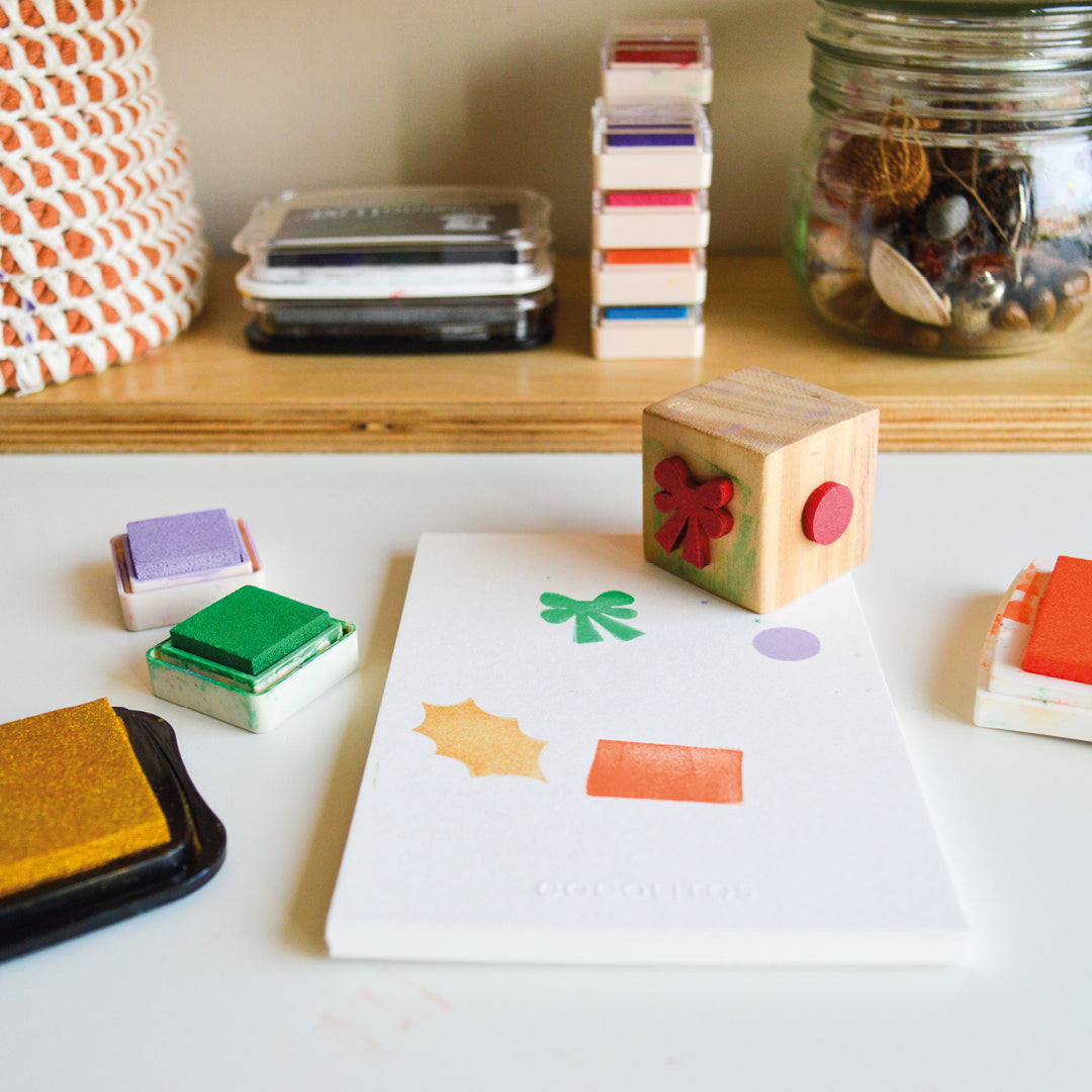 Sello de madera "Merry"