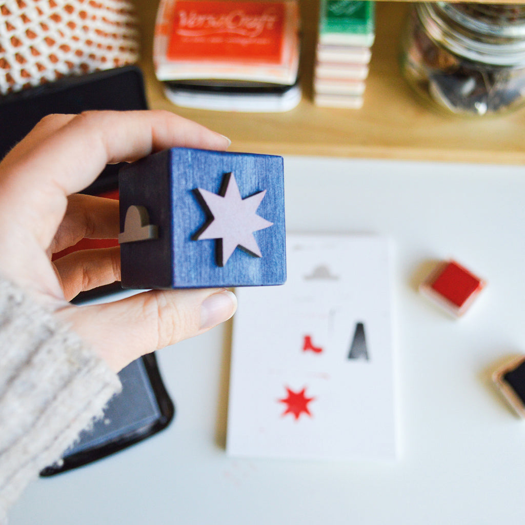 Sello de madera "Winter"