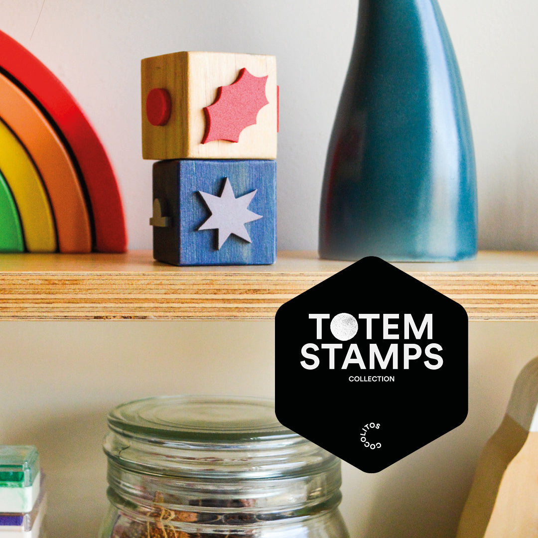 Sello de madera "Merry"