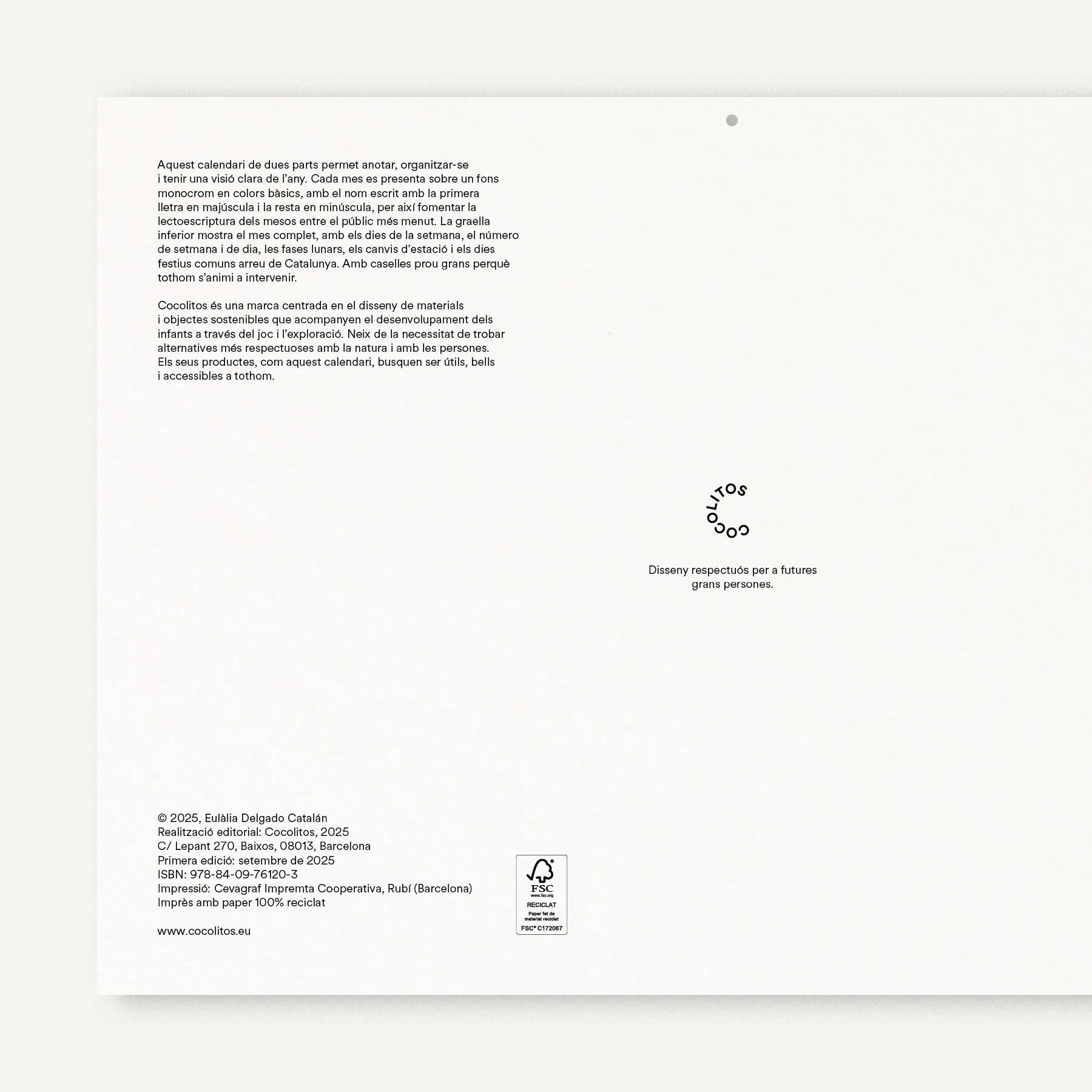 Gran Calendario 2026 (Catalán)